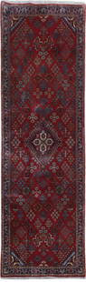 4 x 12 Red Brown Persian Meymeh Rug: 4 x 12 Red Brown Persian Meymeh Rug Free continental US Shipping Size in Feet: Width: 4 x Length: 12 Size in Inches: Width: 48 in x Length: 144 in Colors: Red Brown Weave: 100% Handmade Pile: 3/8 Wool