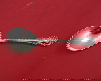 Mazarin by Dominick & Haff Sterling Silver Cream Soup Spoon 5 7/8": Mazarin by Dominick & Haff Sterling Silver Cream Soup Spoon 5 7/8" Mazarin by dominick & haff sterling silver cream soup spoon, 5 7/8" in the pattern mazarin by dominick & haff. It is not