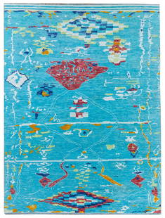 9 x 12 TURQUOISE Quality Wool New Handmade Modern Transitional Rug: 9 x 12 TURQUOISE Quality Wool New Handmade Modern Transitional Rug Free continental US Shipping Size in Feet: Width: 9.0 x Length: 12.0 Size in Inches: Width: 108 in x Length: 144 in Rug Type: Area