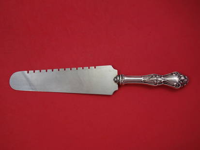 Azalia by Blackinton Sterling Silver Cake Server Serrated WS 9 1/2": Azalia by Blackinton Sterling Silver Cake Server Serrated WS 9 1/2" Azalia by blackinton sterling silver cake server serrated with stainless implement 9 1/2" in the pattern azalia by blackinton. It