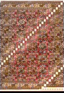 10 x 16 Red Yak Kash Kazak Rug: 10 x 16 Red Yak Kash Kazak Rug Free continental US Shipping Size in Feet: Width: 10 x Length: 16 Size in Inches: Width: 120 in x Length: 192 in Rug Type: Area Rug Colors: Red Weave: Hand-knotted
