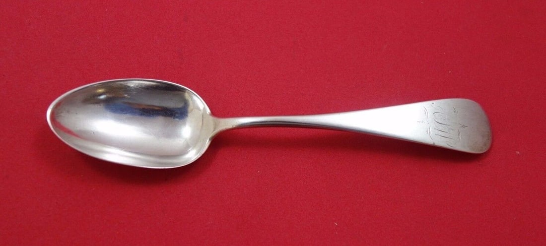 Old English by George Sharp Sterling Silver Teaspoon 6": Old English by George Sharp Sterling Silver Teaspoon 6" Old english by george sharpold english by george sharp sterling silver teaspoon, 6". It is not monogrammed and is in excellent condition. Pre-Ow