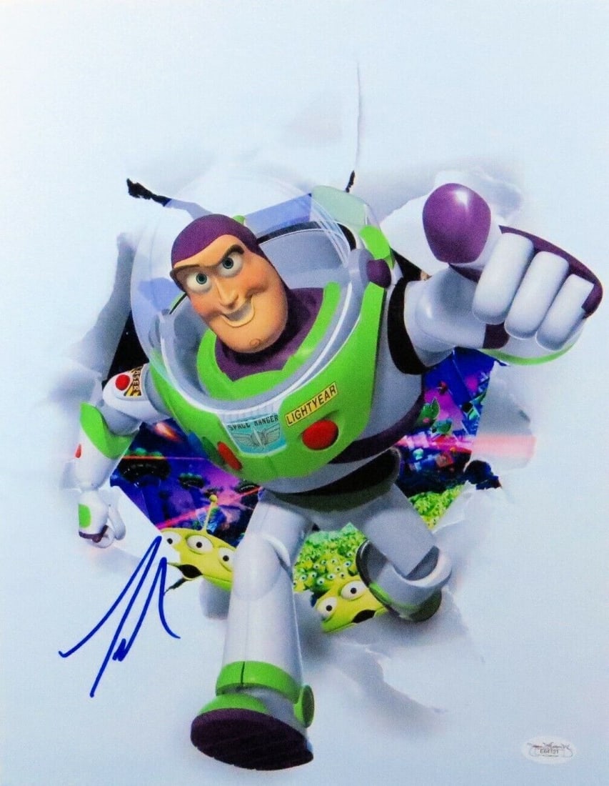 Tim Allen Signed Autographed 11X14 Photo Toy Story Buzz Lightyear JSA: Tim Allen Signed Autographed 11X14 Photo Toy Story Buzz Lightyear JSA Industry: Movies Object Type: Photograph Original/Reproduction: Original Signed By: Tim Allen Autograph Authentication: James Spen