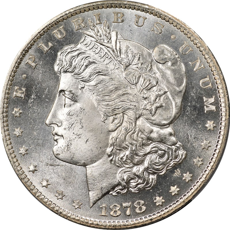 1878-CC Morgan Silver Dollar PCGS MS63 Blast White Strong Strike: 1878-CC Morgan Silver Dollar PCGS MS63 Blast White Strong Strike Certification: PCGS Circulated/Uncirculated: Uncirculated Composition: Silver Mint Location: Carson City Grade: MS63 Certification Numb