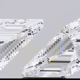 Loose Diamond - ASSCHER 2.84ct F VS1: Loose Diamond - ASSCHER 2.84ct F VS1 Source: This is a real non-mined Diamond that has been grown in a lab Shape: ASSCHER Carats: 2.84 Color: F Clarity: VS1 Polish: EX Cut: EX Symmetry: EX