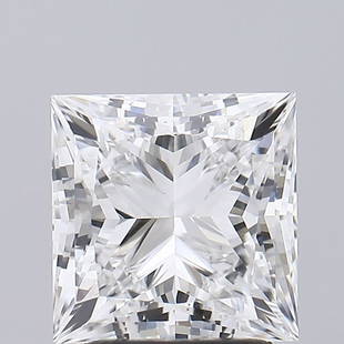 Ideal Loose Diamond - Princess 2.75ct F VS1: Ideal Loose Diamond - Princess 2.75ct F VS1 Ideal Cut: Yes Source: This is a real non-mined Diamond that has been grown in a lab Shape: Princess Carats: 2.75 Color: F Clarity: VS1 Ratio: 1.0134 Polish