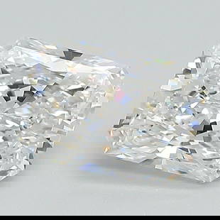 Loose Diamond - Radiant 1.3ct E VS1: Loose Diamond - Radiant 1.3ct E VS1 Source: This is a real non-mined Diamond that has been grown in a lab Shape: Radiant Carats: 1.3 Color: E Clarity: VS1 Ratio: 1.4176 Polish: EX Cut: Symmetry: EX
