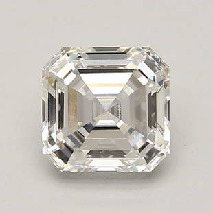 Loose Diamond - Asscher 1.66ct E VVS2: Loose Diamond - Asscher 1.66ct E VVS2 Source: This is a real non-mined Diamond that has been grown in a lab Shape: Asscher Carats: 1.66 Color: E Clarity: VVS2 Ratio: 1.0169 Polish: EX Cut: Symmetry: E