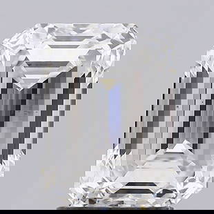Loose Diamond - EMERALD 2.64ct G VS1: Loose Diamond - EMERALD 2.64ct G VS1 Source: This is a real non-mined Diamond that has been grown in a lab Shape: EMERALD Carats: 2.64 Color: G Clarity: VS1 Polish: EX Cut: EX Symmetry: EX