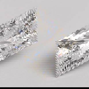 Loose Diamond - PRINCESS 1.76ct G VVS2: Loose Diamond - PRINCESS 1.76ct G VVS2 Source: This is a real non-mined Diamond that has been grown in a lab Shape: PRINCESS Carats: 1.76 Color: G Clarity: VVS2 Polish: EX Cut: EX Symmetry: EX