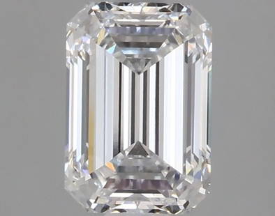 Loose Diamond - Emerald 1.53ct D VVS2: Loose Diamond - Emerald 1.53ct D VVS2 Source: This is a real non-mined Diamond that has been grown in a lab Shape: Emerald Carats: 1.53 Color: D Clarity: VVS2 Ratio: 1.4552 Polish: EX Cut: Symmetry: