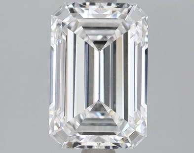 Loose Diamond - Emerald 2.09ct D VS1: Loose Diamond - Emerald 2.09ct D VS1 Source: This is a real non-mined Diamond that has been grown in a lab Shape: Emerald Carats: 2.09 Color: D Clarity: VS1 Ratio: 1.5008 Polish: EX Cut: Symmetry: