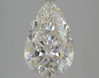 Ideal Loose Diamond - Pear 3.67ct G VVS2: Ideal Loose Diamond - Pear 3.67ct G VVS2 Ideal Cut: Yes Source: This is a real non-mined Diamond that has been grown in a lab Shape: Pear Carats: 3.67 Color: G Clarity: VVS2 Ratio: 1.5880 Polish: EX C