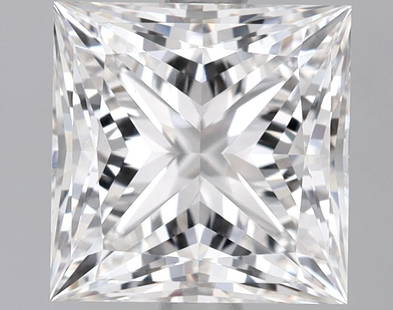 Ideal Loose Diamond - Princess 2.53ct F VS1: Ideal Loose Diamond - Princess 2.53ct F VS1 Ideal Cut: Yes Source: This is a real non-mined Diamond that has been grown in a lab Shape: Princess Carats: 2.53 Color: F Clarity: VS1 Ratio: 1.0081