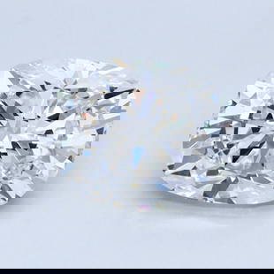 Loose Diamond - CUSHION 1.02ct E VVS2: Loose Diamond - CUSHION 1.02ct E VVS2 Source: This is a real non-mined Diamond that has been grown in a lab Shape: CUSHION Carats: 1.02 Color: E Clarity: VVS2 Polish: EX Cut: VG Symmetry: EX