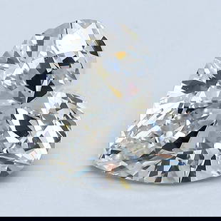 Loose Diamond - HEART 2.1ct G VS1: Loose Diamond - HEART 2.1ct G VS1 Source: This is a real non-mined Diamond that has been grown in a lab Shape: HEART Carats: 2.1 Color: G Clarity: VS1 Polish: EX Cut: EX Symmetry: EX Certification: