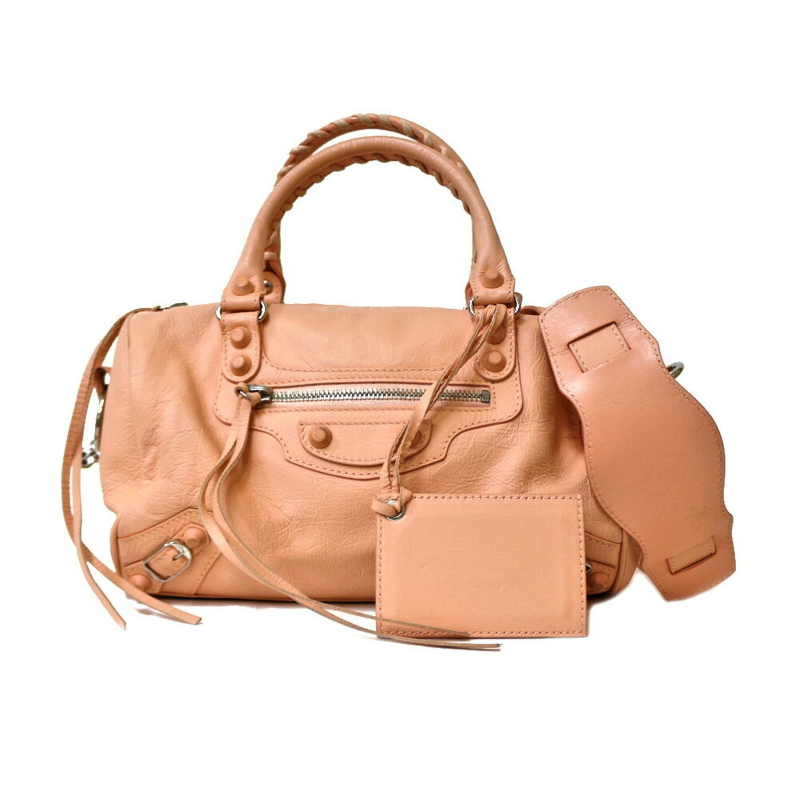Balenciaga Shoulder Bag Leather Pink Women's BALENCIAGA BRB01000000000114: Balenciaga Shoulder Bag Leather Pink Women's BALENCIAGA BRB01000000000114 Brand: Balenciaga Type: Shoulder bag Material: Leather Leather: Color: Pink Season: Fall/winter Spring/summer Style: Everyday