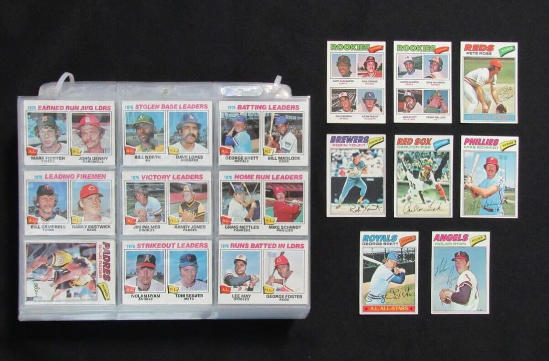 1977 Topps Baseball Complete Set #1-600 Ryan Dale Murphy RC Dawson RC 189320: 1977 Topps Baseball Complete Set #1-600 Ryan Dale Murphy RC Dawson RC 189320 Autograph Authentication: Seller Original/Reprint: Original Product: Photo Sport: Baseball League: MLB Signed: No Pre-Owned
