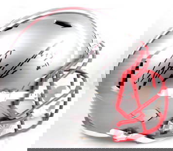 Jaxon Smith-Njigba Autographed Ohio State F/S Flash Speed Helmet- Fanatics*Black: Jaxon Smith-Njigba Autographed Ohio State F/S Flash Speed Helmet- Fanatics*Black Sport: Football Product: Helmet Original/Reprint: Original Team: Ohio State Buckeyes Player: Jaxon Smith-Njigba