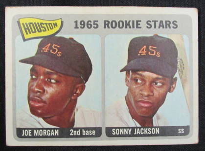 1965 Topps Rookie Joe Morgan/Sonny Jackson #16  Card Colt 45s 176795: 1965 Topps Rookie Joe Morgan/Sonny Jackson #16 Card Colt 45s 176795 Sport: Baseball Product: Photo Original/Reprint: Original Team: Colt 45"s Autograph Authentication: Seller League: MLB Pre-Owned Whi