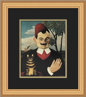 Henri Rousseau Portrait of Pierre Loti Custom Framed Print: Henri Rousseau Portrait of Pierre Loti Custom Framed Print Unit Of Sale: Single Piece Artist: Henri Rousseau Image Orientation: Portrait Size: Medium Signed: No Period: Contemporary (1970 - 2020) Titl