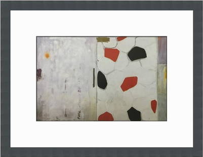 Jasper Johns Wall Piece Custom Framed Print: Jasper Johns Wall Piece Custom Framed Print Unit Of Sale: Single-Piece Work Artist: Jasper Johns Size: Medium Item Length: 16 in Region Of Origin: united states Framing: Matted & Framed Personalize: N