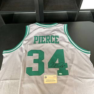 Paul Pierce Signed  Nike Boston Celtics Game Model Jersey Steiner COA: Paul Pierce Signed Nike Boston Celtics Game Model Jersey Steiner COA Product: Jersey Sport: Basketball-NBA Autograph Authentication: Steiner Sports Team: Boston Celtics Player: Paul Pierce Original/Re