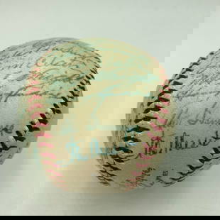1955 St. Louis Cardinals Team Signed National League Baseball PSA DNA COA: 1955 St. Louis Cardinals Team Signed National League Baseball PSA DNA COA Product: Ball Sport: Baseball-MLB Autograph Authentication: Professional Sports Authenticator (PSA) Original/Reprint: