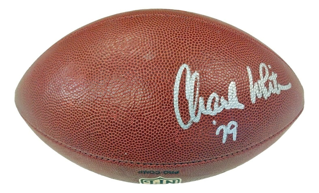 Charles White Signed Wilson Leather Football Autograph USC Heisman PSA/DNA *1278: Charles White Signed Wilson Leather Football Autograph USC Heisman PSA/DNA *1278 Sport: Football-NFL Product: Football Original/Reprint: Original Player: Charles White Team: USC Trojans Autograph Auth