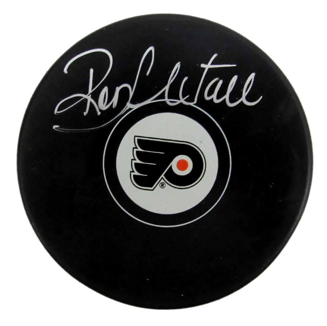 Ron Hextall Autographed Philadelphia Flyers Hockey Puck JSA: Ron Hextall Autographed Philadelphia Flyers Hockey Puck JSA Sport: Hockey Product: Puck Original/Reprint: Original Team: Philadelphia Flyers Autograph Authentication: JSA League: NHL Pre-Owned While t