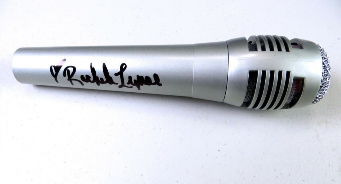 Rachele Lynae Signed Autographed Microphone Country Star BAS: Rachele Lynae Signed Autographed Microphone Country Star BAS Industry: Music Original/Reproduction: Original Autograph Authentication: Beckett Authentication Player: Rachele Lynae Pre-Owned While the 