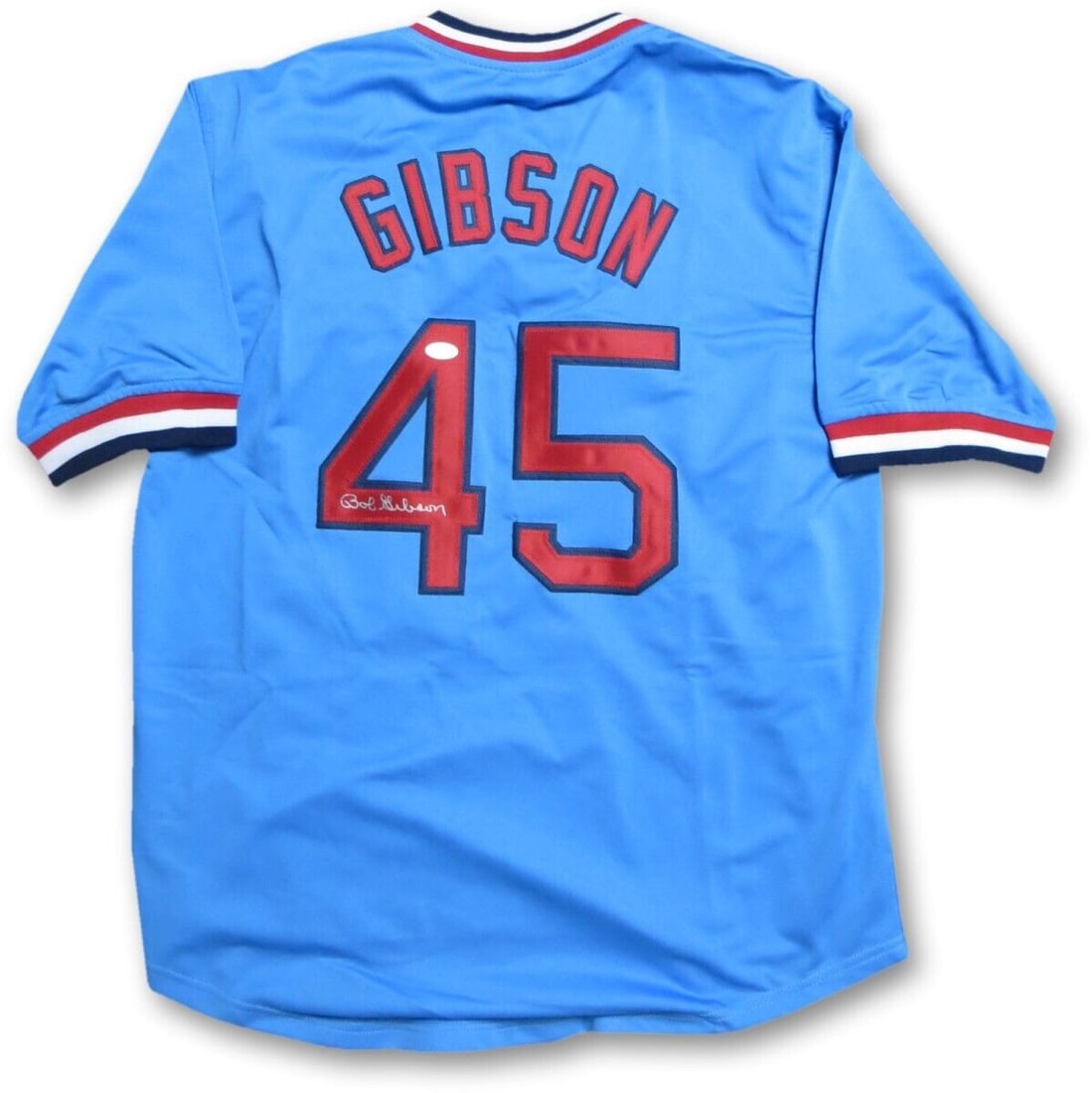 Bob Gibson Signed Autographed Jersey St. Louis Cardinals JSA WIT: Bob Gibson Signed Autographed Jersey St. Louis Cardinals JSA WIT Sport: Baseball Product: Jersey Original/Reprint: Original Player: Bob Gibson Team: St. Louis Cardinals Autograph Authentication: James