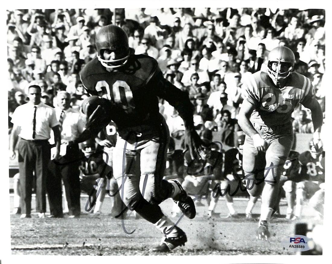 Mike Garrett Signed 8x10 Photo USC 1965 Heisman PSA/DNA 185298: Mike Garrett Signed 8x10 Photo USC 1965 Heisman PSA/DNA 185298 Original/Reprint: Original Product: Photo Sport: Football Signed: YES Pre-Owned While the lot images are representative of the item, the