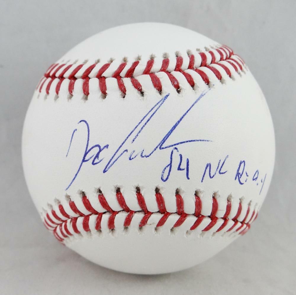 Doc Gooden Autographed Rawlings OML Baseball w/ 84 NL ROY - JSA W: Doc Gooden Autographed Rawlings OML Baseball w/ 84 NL ROY - JSA W Product: Ball Player: Doc Gooden Sport: Baseball Autograph Authentication: James Spence Authentication (JSA) Original/Reprint: Origina