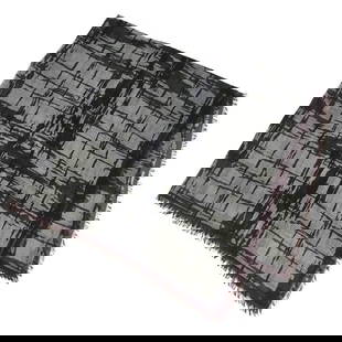 Bottega Veneta BOTTEGA VENETA Cotton Stole Shawl Black x Gray Bordeaux: Bottega Veneta BOTTEGA VENETA Cotton Stole Shawl Black x Gray Bordeaux Brand: Bottega Veneta Type: Stole Gender: Men Color: Black Bordeaux Gray Material: Cotton Cotton: Size (LxW): 1.35m x