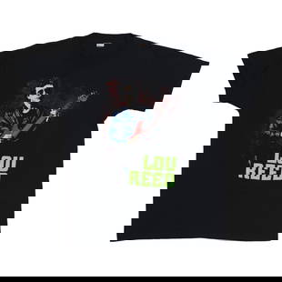 1986 Lou Reed Mistrial Tour Shirt: 1986 Lou Reed Mistrial Tour Shirt Original 1986 Lou Reed Mistrial Tour Shirt. This is a true vintage shirt, not a modern reproduction. Sizes vary so please use measurements for best idea on fit.