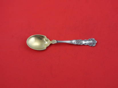 Buttercup by Gorham Sterling Silver Ice Cream Spoon Gold-Wash 5 1/2" Heirloom: Buttercup by Gorham Sterling Silver Ice Cream Spoon Gold-Wash 5 1/2" Heirloom Buttercup by gorhamsterling silver ice cream spoon, gold-washed bowl, 5 1/2" in the pattern buttercup by gorham. It is mon