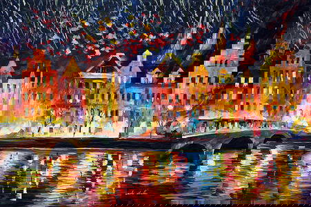 On The Other Shore - Limited Edition 1/25 by Leonid Afremov