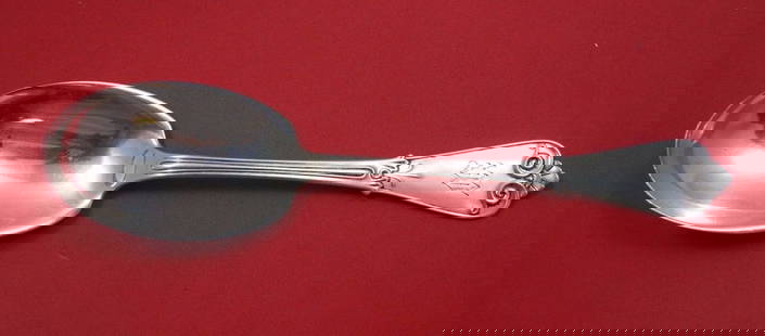 Beekman by Tiffany and Co Sterling Silver Preserve Spoon Plain Bowl 7 1/8": Beekman by Tiffany and Co Sterling Silver Preserve Spoon Plain Bowl 7 1/8" Beekman by tiffany & co. Beekman by tiffany & co. Sterling silver preserve spoon plain bowl, 7 1/8". It is monogrammed