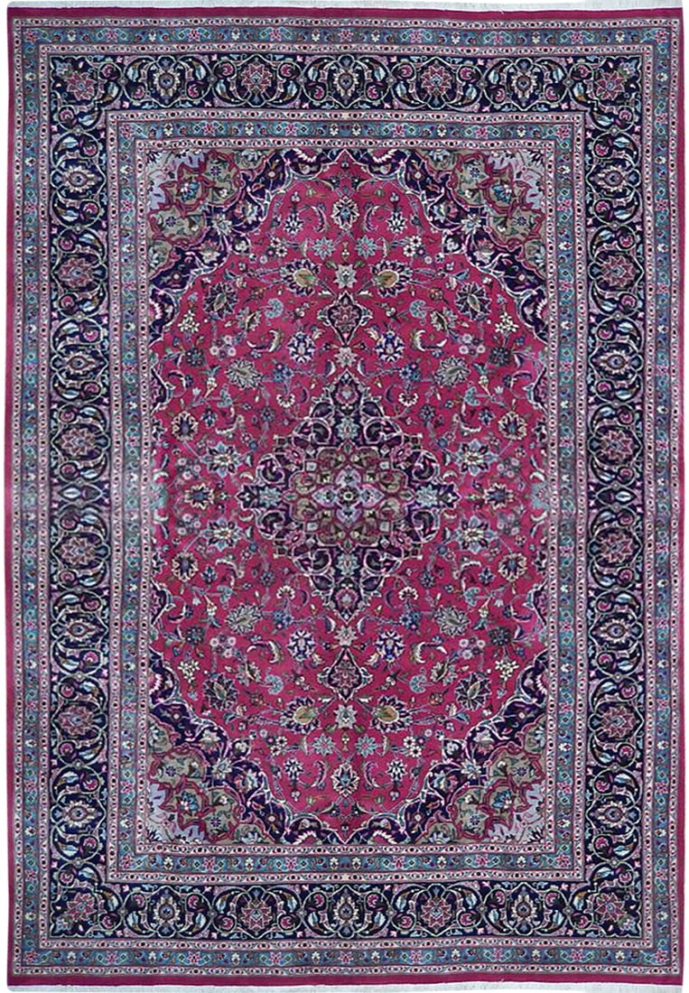 Red & Blue 6 x 10 Classic Quality Persian Kashan Rug: Red & Blue 6 x 10 Classic Quality Persian Kashan Rug Free continental US Shipping Size in Feet: Width: 6 x Length: 10 Size in Inches: Width: 72 in x Length: 96 in Colors: Red & Blue Weave: 100% Handma