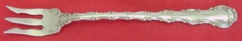 Strasbourg by Gorham Sterling Silver Cocktail Fork 5 1/2": Strasbourg by Gorham Sterling Silver Cocktail Fork 5 1/2" Strasbourg by gorham sterling silver cocktail fork 5 1/2" in the pattern strasbourg by gorham. It is not monogrammed and is in excellent condi