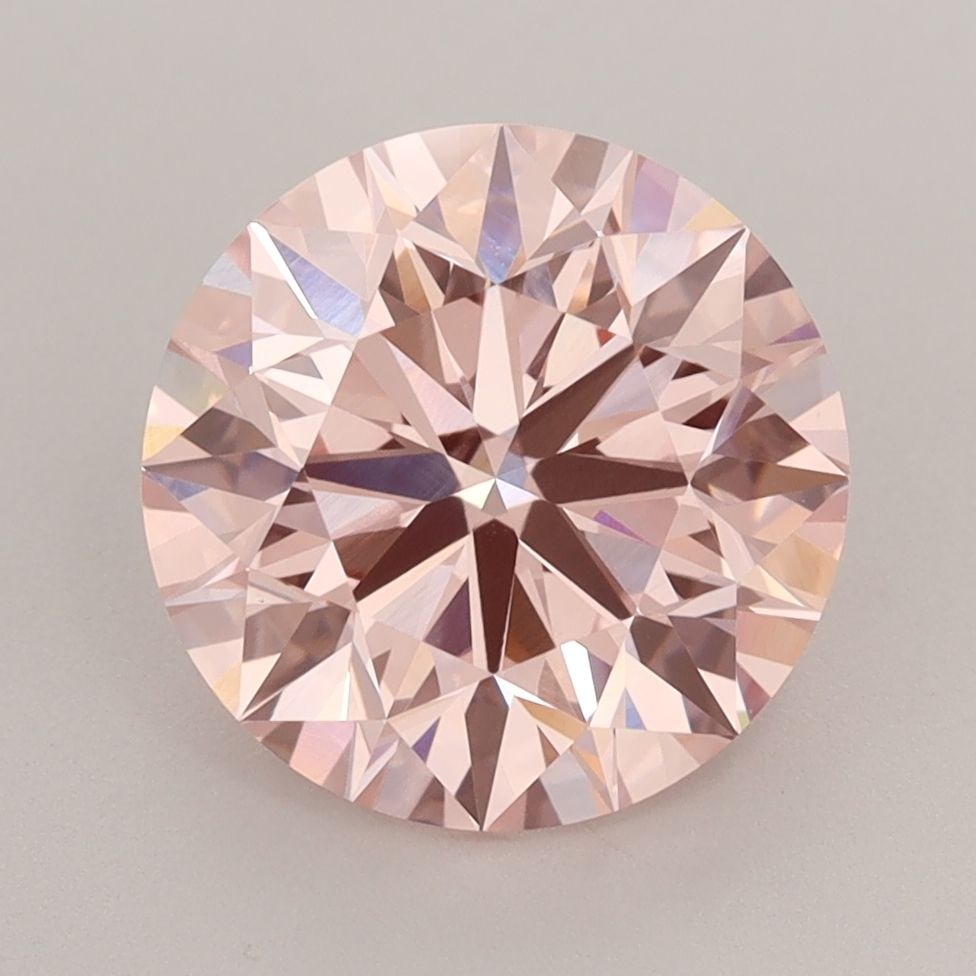 Ideal Loose Diamond - Round 3.01ct Fancy Vivid Pink: Ideal Loose Diamond - Round 3.01ct Fancy Vivid Pink Ideal Cut: Yes Source: This is a real non-mined Diamond that has been grown in a lab Shape: Round Carats: 3.01 Color: Fancy Vivid Pink Clarity: VVS2