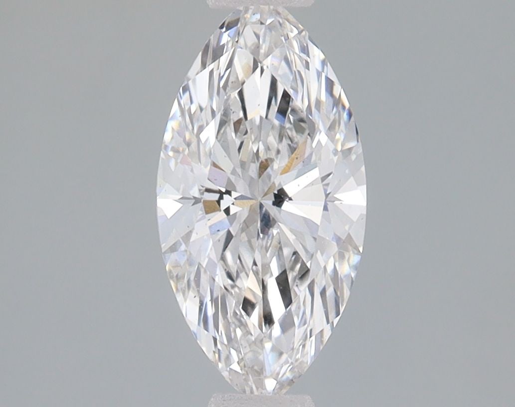 Ideal Loose Diamond - Marquise 0.97ct E VS2: Ideal Loose Diamond - Marquise 0.97ct E VS2 Ideal Cut: Yes Source: This is a real non-mined Diamond that has been grown in a lab Shape: Marquise Carats: 0.97 Color: E Clarity: VS2 Ratio: 2.0000 Polish