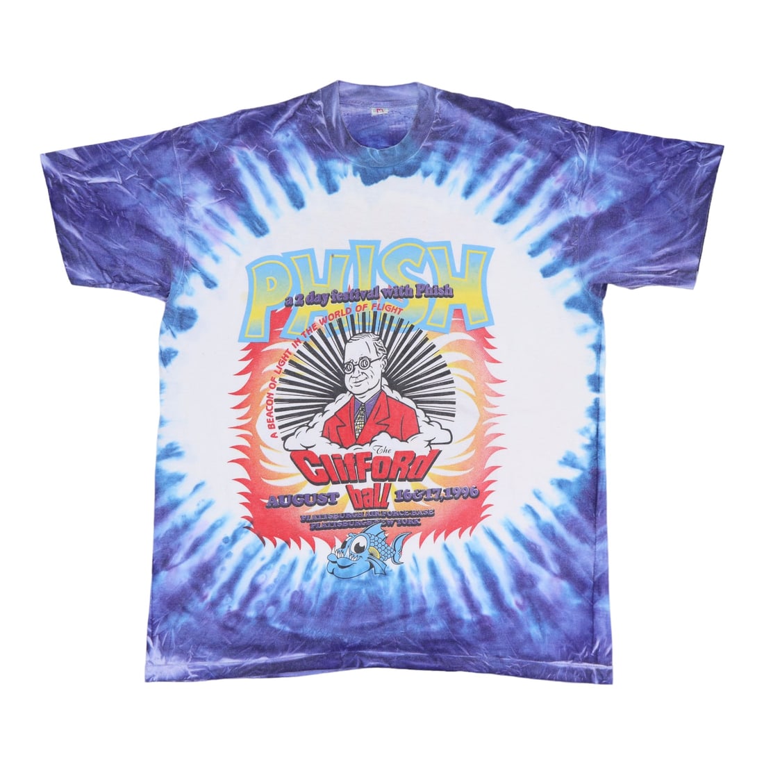 1996 Phish Clifford Ball Concert Tie Dye Shirt: 1996 Phish Clifford Ball Concert Tie Dye Shirt Original 1996 Phish Clifford Ball Concert Tie Dye Shirt. This is a true vintage shirt, not a modern reproduction. Sizes vary so please use measurements f