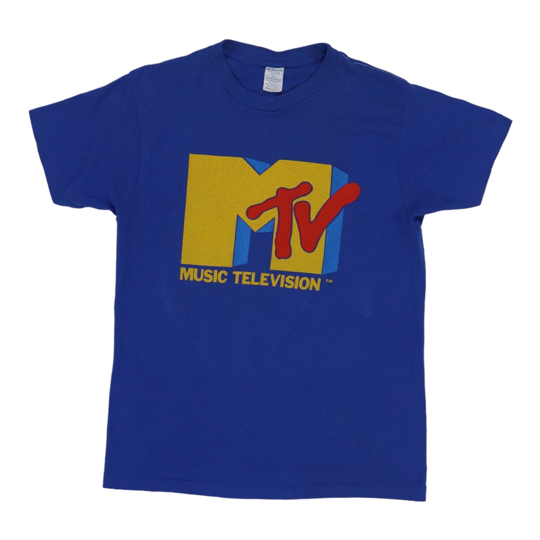 1980s MTV Music Television Shirt: 1980s MTV Music Television Shirt Original 1980s MTV Music Television Shirt. This is a true vintage shirt, not a modern reproduction. Sizes vary so please use measurements for best idea on fit. No back