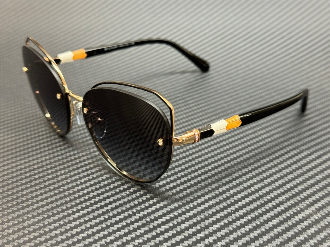 BVLGARI BV6136B 20338G Gold Grey Gradient Womens 59 mm Sunglasses: BVLGARI BV6136B 20338G Gold Grey Gradient Womens 59 mm Sunglasses Frame Color: Gold Type: Sunglasses New The Mynt Guarantee: All items in this auction are guaranteed to be 100% authentic. At Your Serv