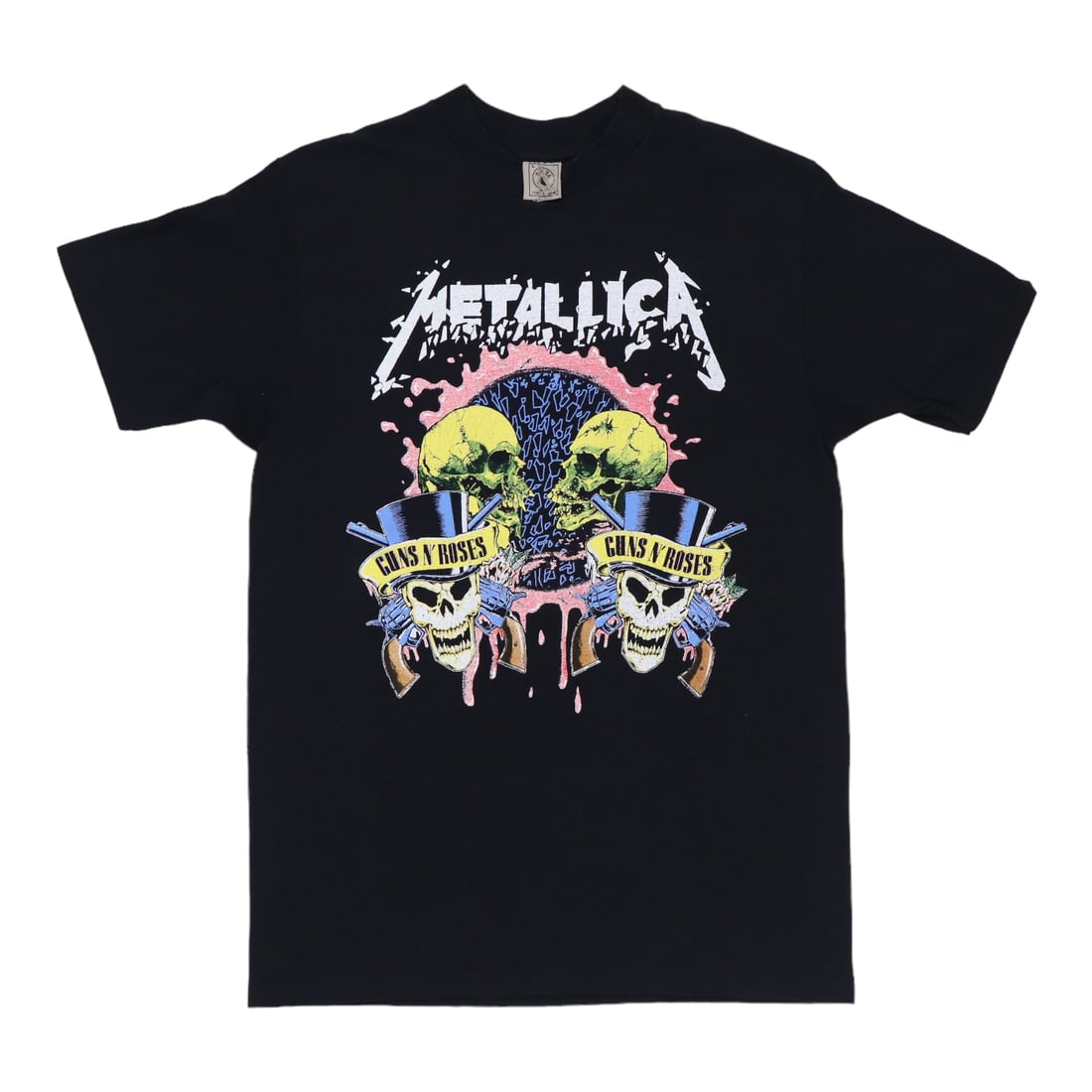 1992 Metallica Guns N Roses Shirt: 1992 Metallica Guns N Roses Shirt Original 1992 Metallica Guns N Roses Shirt. This is a true vintage shirt, not a modern reproduction. Sizes vary so please use measurements for best idea on fit. Front