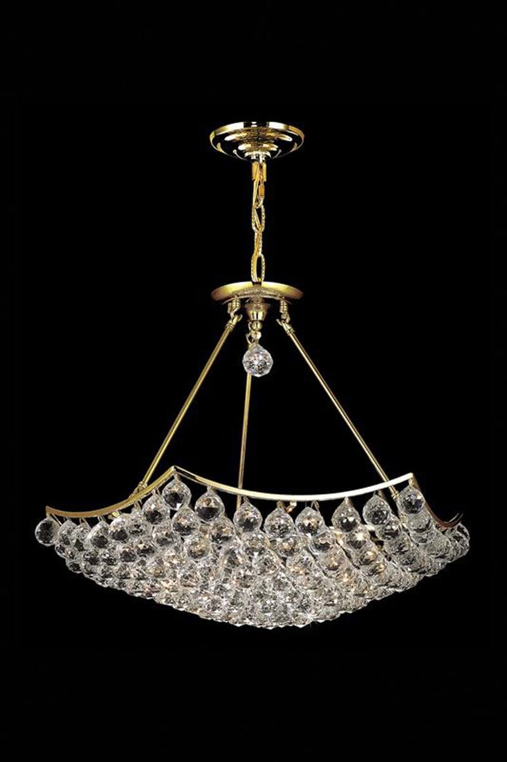 Crystal Ball Chandelier Dining Room Bedroom Kitchen Island 12 Light Fixture 26": Crystal Ball Chandelier Dining Room Bedroom Kitchen Island 12 Light Fixture 26" Light Color: Clear Clear White Warm White White Power Source: Hardwired Item Length: 26 in Control Style: Wall Switch Se