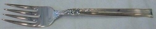 Silver Rose by Oneida Sterling Silver Salad Fork 6 5/8" Vintage Flatware: Silver Rose by Oneida Sterling Silver Salad Fork 6 5/8" Vintage Flatware Silver rose by oneidasterling silver salad fork, 6 5/8" in the pattern silver rose by oneida. It is not monogrammed and is in e