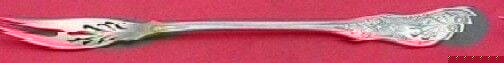 Saratoga By Tiffany and Co. Sterling Silver Pickle Fork GW Pierced 6 1/2": Saratoga By Tiffany and Co. Sterling Silver Pickle Fork GW Pierced 6 1/2" Saratoga by tiffany & co. Sterling silver pickle fork goldwashed pierced 6 1/2" in the pattern saratoga by tiffany & co. .